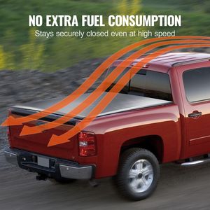 Copertura Avvolgibile per Cassone Pick-up Compatibile con Chevy Silverado & GMC Sierra 1500 2014-2024, F-250 e Pao 6.6 X 5.2 ft - Product Image 6