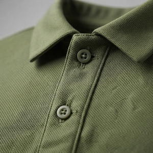 Chemise à col à manches courtes en maille pour homme, style sport et lifestyle, pour le golf, le tennis, vêtements décontractés de performance, séchage rapide, respirante - Product Image 6