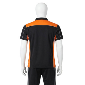 เสื้อกอล์ฟผู้ชายแบบซับลิเมชั่นสั่งทำพิเศษ ผ้าฝ้าย 100% แห้งเร็ว ระบายอากาศได้ดี แขนสั้น ชุดทีม ชุดลำลอง ชุดกีฬา - Product Image 5