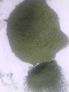 Poudre d'algues vertes aromatisée, algues séchées en sachet, produit vert transformé varié - Product Image 5