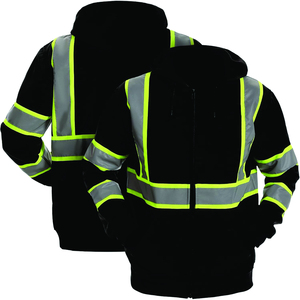 Veste de sécurité haute visibilité, vêtements de travail réfléchissants pour les équipes de construction routière, d'utilité publique et d'entretien - Product Image 1