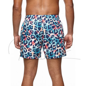 Shorts de Playa Ligeros para Hombre al por Mayor, Diseño Casual Oversize Ecológico con Contraste de Color, Shorts de Baño para Hombre - Product Image 3