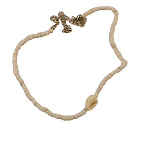Collier artisanal Bliss Pearl avec coquillage, collier de plage, collier artisanal en Alexandrite pierre de naissance - Product Image 1