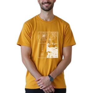Camisetas Personalizadas para Hombre, 100% Algodón, Ecológicas, Ligeras, de Secado Rápido, Transpirables y Cómodas, para Venta en Línea - Product Image 1