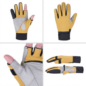 Gants de pêche professionnels résistants aux UV, séchage rapide, adhérence optimale, protection des mains pour la pêche en plein air, légers et performants - Product Image 2