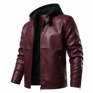 Blouson de moto d'hiver pour homme, style course imprimé, coupe ample, coupe-vent, séchage rapide, en cuir personnalisé - Product Image 5