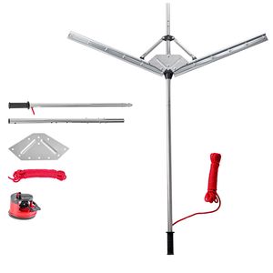 Tagliatore Manuale per Piante Acquatiche con Larghezza di Taglio Massima di 48 Pollici, Lame in Acciaio Resistente, Rastrello per Erbacce da Lago, Strumento Affilato e Durevole - Product Image 1