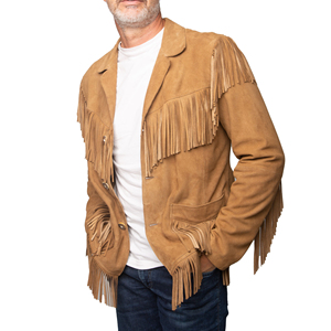 Cowgirl Fringe <b>Leather</b> <b>Jacket</b> Manufacturer Custom Fashion Factory - Product Image 5
