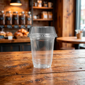 Vasos Desechables Transparentes de PP de Pared Simple QUANG QUAN, 95 mm de Diámetro, Capacidad de 16 oz/24 oz para Bebidas Calientes/Frías, Café Helado - Product Image 6