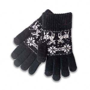 Mitaines de sport d'hiver Chic Seeker pour enfants de 2 à 6 ans – Adorables mitaines rayées en acrylique/coton pour garçons et filles, longueur poignet, idéales pour le ski, les activités de plein air et les fêtes, offrant une chaleur optimale - Product Image 5
