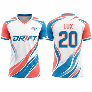 Maillot d'e-sport à manches longues pour femmes et enfants, coupe classique, décontractée et oversize, uniformes de joueurs, collection de maillots, développement de packs - Product Image 6