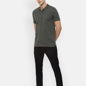 Camiseta de Golf para Hombre, Talla Grande, con Logotipo Personalizado, de Poliéster y Algodón, de Secado Rápido, Transpirable, con Bolsillo - Product Image 4