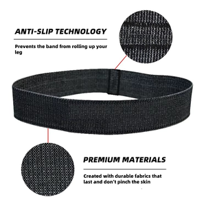 Bandes de résistance pour les fessiers Geo Brother Co pour femmes, avec logo personnalisé, écologiques, épaisses, en tissu élastique, pour l'entraînement des fessiers - Product Image 2