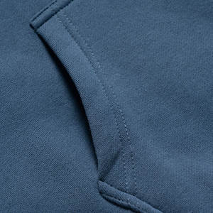 Nouveaux sweats à capuche pour hommes avec logo personnalisé, épais, unis, en molleton 100% coton, à prix abordable. - Product Image 2