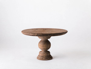 Minimalist Round Wooden Cake Stand Decorative Dessert Serving Tray for Bakery Display and <b>Dining</b> <b>Table</b> Decor - Product Image 1