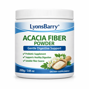 Poudre de fibres d'acacia, soutien digestif doux, supplément prébiotique, fournisseur OEM de marques privées - Product Image 2