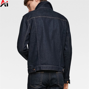Chaqueta vaquera de alta calidad para hombre, estilo casual, de exportación, teñida en color liso, hecha en Pakistán. - Product Image 2