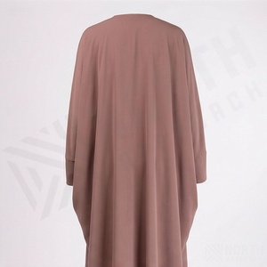 Abaya Modeste Style Dubaï pour Femmes Musulmanes en Tissu Polyester Coton Écologique Respirant – Design Formel pour Soirées - Product Image 2