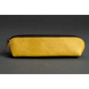 LW Authentique Personnalisé Coloré Vintage Étui à Crayons en Cuir Sac Pochette Fabriqué à la Main Utilisation Scolaire Produit - Product Image 1