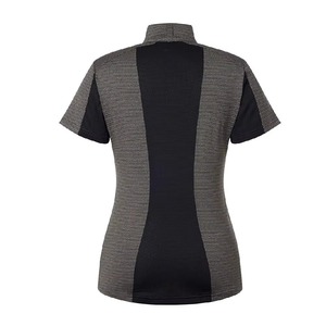 High Quality Women's Short Sleeve Horse Riding Show Shirt Direct Factory Made Custom Women <b>Equestrian</b> Horse Riding Show Shirts - Product Image 4