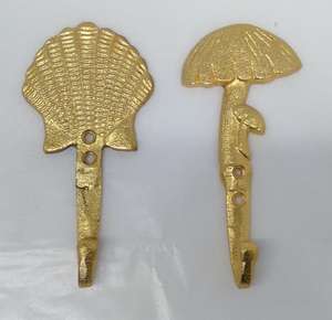 ที่แขวนผ้าพันคออะลูมิเนียมหล่อขึ้นรูปทรงผีเสื้อและเปลือกหอย ดีไซน์สวยงาม นิยมใช้กันอย่างแพร่หลาย สำหรับแขวนหมวกและเสื้อโค้ท รับสั่งซื้อจำนวนมาก - Product Image 6