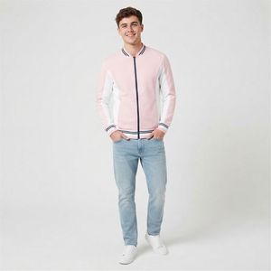 Blouson universitaire unisexe imperméable et respirant 100 % polyester, style bomber tendance avec fermeture éclair, coupe décontractée pour l'hiver - Product Image 6