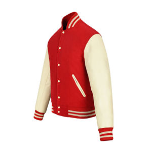 Veste universitaire pour homme en tissu de laine brodé, style athlétique classique, mode urbaine moderne, collection 2026 - Product Image 5