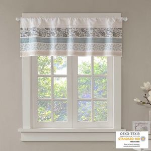 Telo tascabile stampato in acqua 50x18 pollici eleganti tende e mantovane - Product Image 3