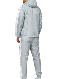 Conjunto Deportivo Unisex Impermeable y Cortavientos, Ropa Deportiva Casual de Primavera, Estilo Urbano, Ecológico, Transpirable y Ligero para Exteriores - Product Image 1