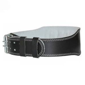Professional Custom logo Gym Fitness Equipment Genuine Leather Weightlifting <b>Belt</b> with Custom Logo and Leather Support for Men - Product Image 2