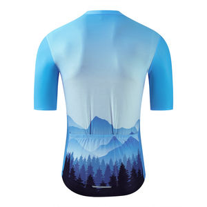 Maillot de Ciclismo Personalizado para Hombre, Transpirable, de Malla, de Secado Rápido, Manga Corta, Elástico en Cuatro Direcciones - Product Image 4