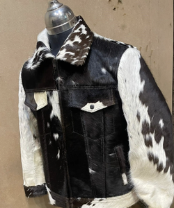 Chaqueta de Motera de Cuero Genuino con Pelo para Mujer, con Bolsillos, Diseño Personalizado, Fabricante 2026 - Product Image 3