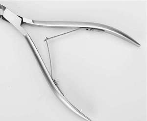 Pince à cuticules ronde, ciseaux de manucure, coupe-cuticules, éliminateur de peaux mortes, pince à ongles en acier inoxydable pour pédicure - Product Image 3