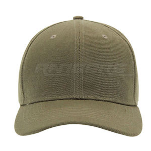 Gorra de Béisbol Verde Oliva, 6 Paneles, Ajustable, Unisex, de Sarga de Algodón, Estilo Casual, Cierre Trasero Ajustado, Gorras Deportivas Lisas - Product Image 6