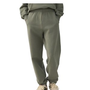 Pantalones Deportivos de Felpa Extra Grandes para Mujer, Cintura Alta, Algodón y Poliéster, Corte Holgado Informal, Pantalones Deportivos, Logotipo Personalizado OEM, Venta al Por Mayor - Product Image 3