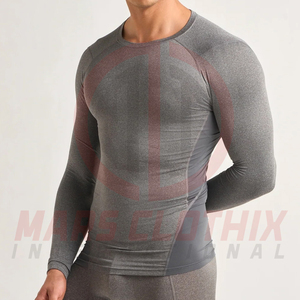 Combinaison de compression pour homme, vêtements de sport pour la course à pied, la gym et l'entraînement quotidien, ensemble de compression pour homme - Product Image 5