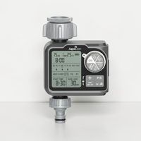 Programmateur d'arrosage programmable en plastique ABS durable avec interrupteur de verrouillage pour robinet de tuyau