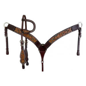 Cincha de Cuero para Caballo con Hebillas de Acero Inoxidable, Equipo Ecuestre para Equitación Inglesa - Product Image 4