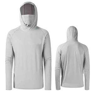 Sweat à capuche léger pour homme, respirant, à manches longues, avec logo personnalisé, service OEM, nouvelle collection, UPF 50, pour la chasse et la pêche - Product Image 5