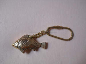 ห่วงกุญแจเรือทองเหลืองหล่อมือคุณภาพสูงสไตล์การเดินเรือทันสมัยสำหรับตกแต่งกลางแจ้งของขวัญแบบพกพา - Product Image 2