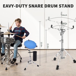 ชุดกลองไฟฟ้าขนาดกะทัดรัด Max Kit พร้อมแผ่นตาข่ายแบบเงียบ, กลองสแนร์แบบสองโซนขนาด 10 นิ้ว, บลูทูธ, เสียง BFD มากกว่า 440 แบบ, Drumeo - Product Image 5