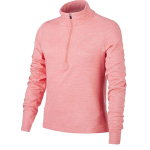 Nouveau style d'été léger pour la maternité, grande taille, séchage rapide, uni, manches longues, sport, quart de zip avant, coupe ajustée personnalisée, respirant - Product Image 1