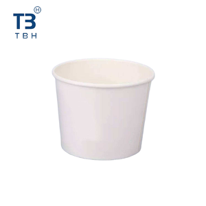 Bol en papier blanc jetable de qualité supérieure avec couvercle, 1000cc, grand récipient pour stand alimentaire, traiteur et événements – Fournisseur Malaisie - Product Image 6