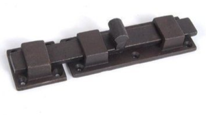 Perno deslizante de hierro forjado a mano para torre de puerta Producto de hardware de construcción embalado en caja de cartón - Product Image 6