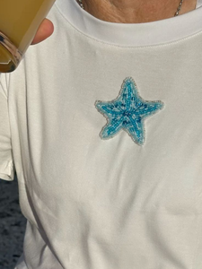 Festival Wear Seed Beads Embroidery Women <b>Tops</b> Handmade Custom Designer Women <b>Tops</b> With Beaded Embroidery Style - Product Image 6