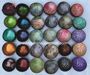 Bol en coque de noix de coco naturelle, bol en coque d'œuf de noix de coco, bol en noix de coco fait à la main, fabriqué au Vietnam, vente chaude, offres spéciales - Product Image 6