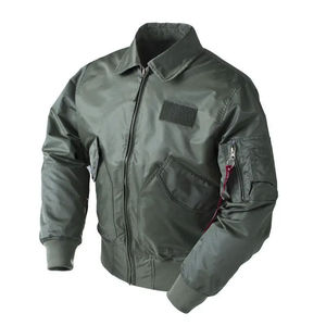 Blouson bomber décontracté pour homme, veste aviateur légère pour l'automne, manteau homme tendance style baseball, blouson aviateur personnalisé avec logo. - Product Image 3