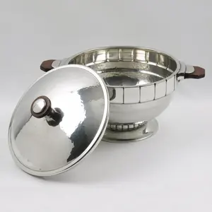 Cazuela Clásica Aislada de Acero Inoxidable |   Duradero y Mantiene la Comida Caliente y Fresca Durante Mucho Tiempo - Product Image 5