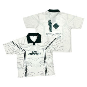 Camiseta de malla personalizada de talla grande, estilo boxy, para fútbol, camiseta de malla corta, camiseta transparente, atlética, para hombre - Product Image 3