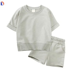 Casual Cotton Boys <b>Clothing</b> Toddler Boys Clothes T Shirt and Shorts Sets Wholesale <b>for</b> <b>Kids</b> - Product Image 6